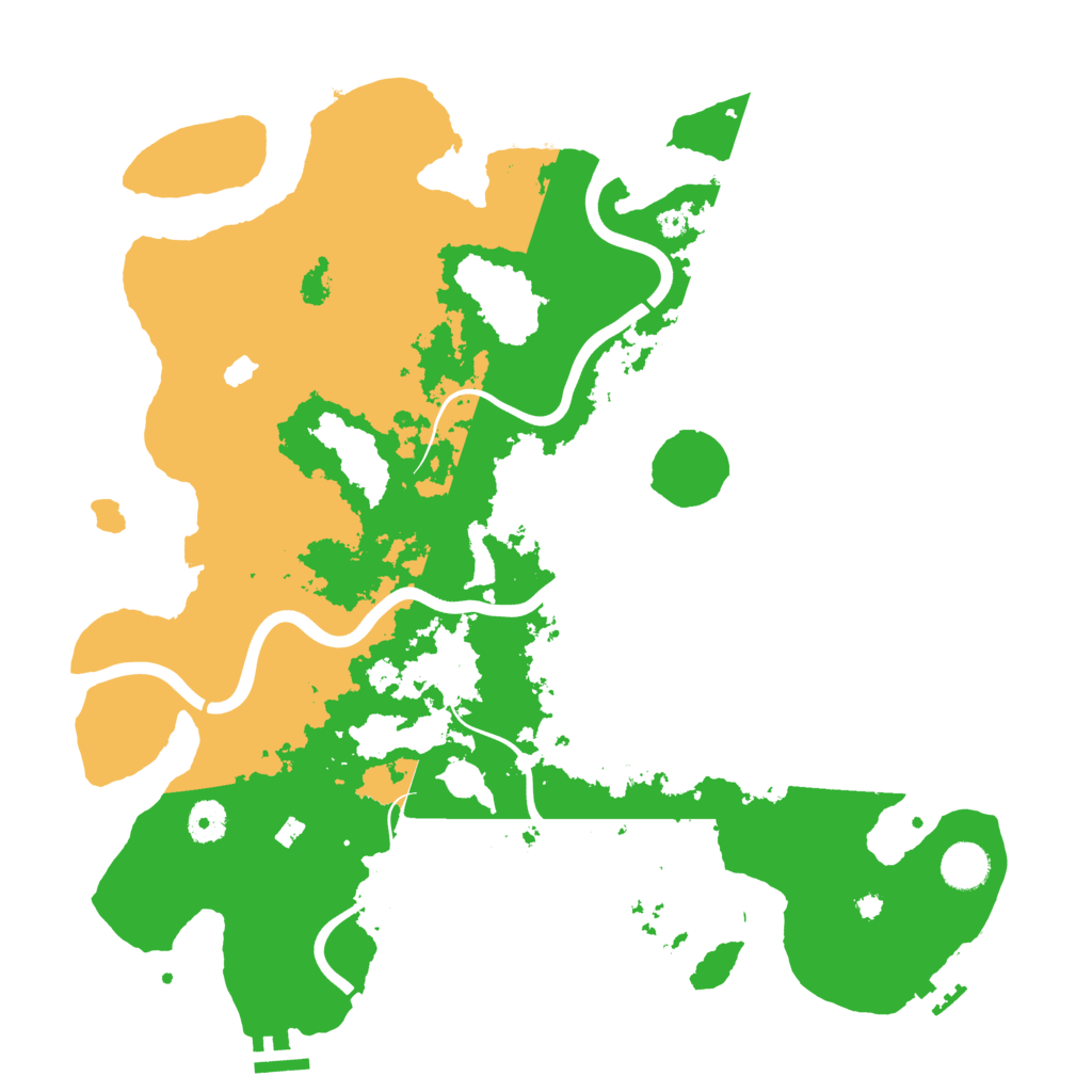 Biome Rust Map: Procedural Map, Size: 4000, Seed: 1297477792