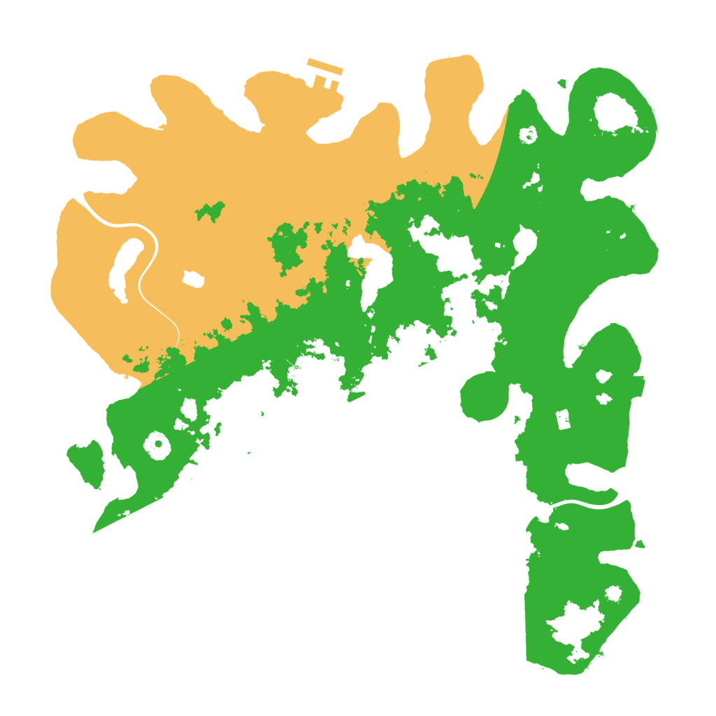 Biome Rust Map: Procedural Map, Size: 4000, Seed: 974826301