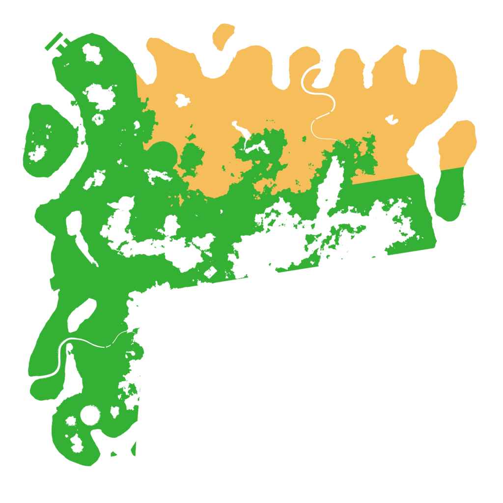 Biome Rust Map: Procedural Map, Size: 4500, Seed: 1743468160