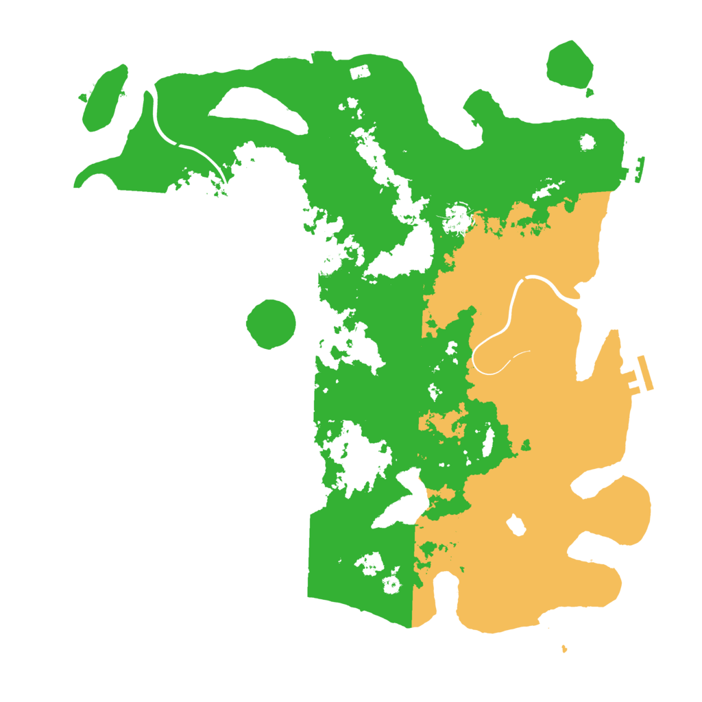 Biome Rust Map: Procedural Map, Size: 4000, Seed: 475240259