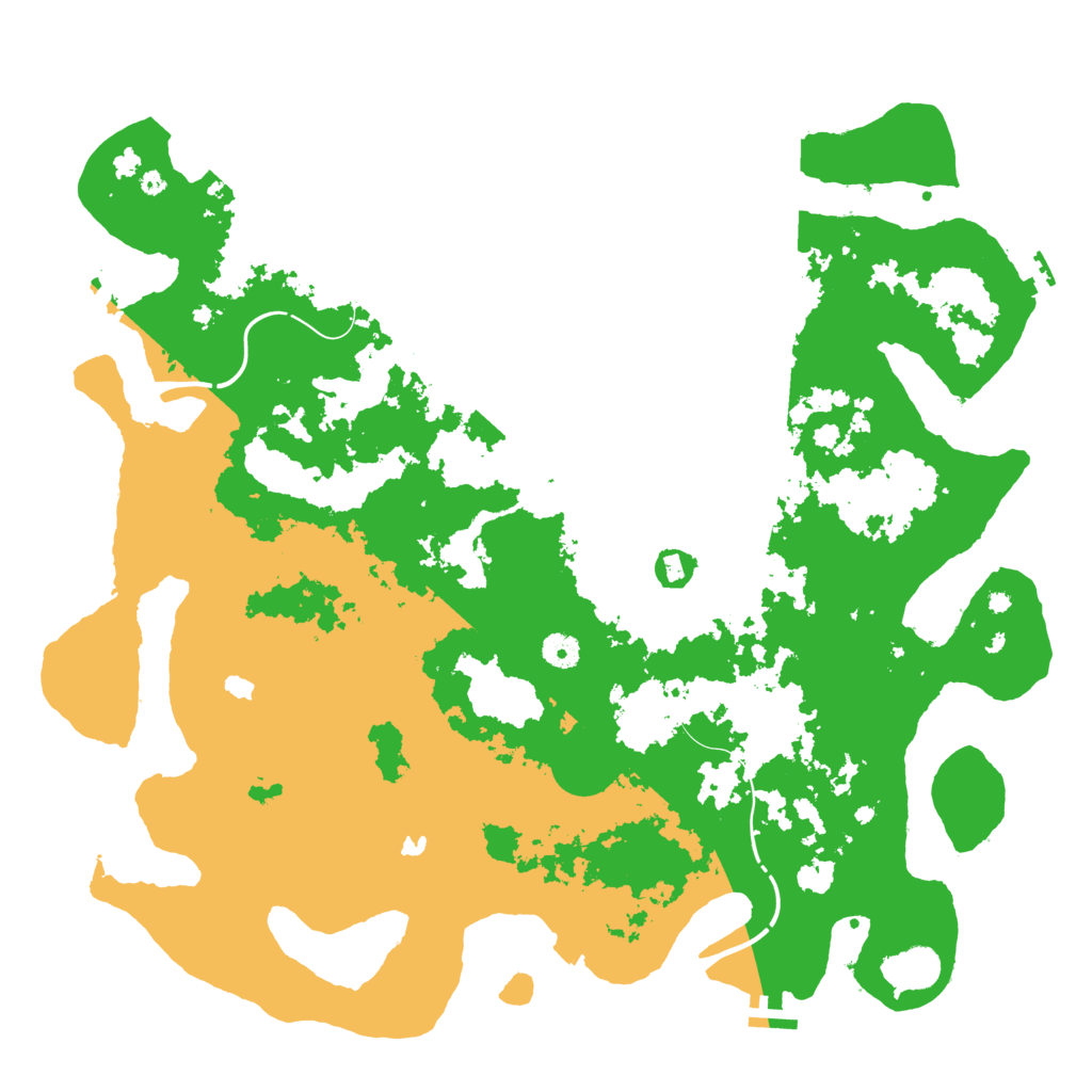 Biome Rust Map: Procedural Map, Size: 4500, Seed: 1769671272