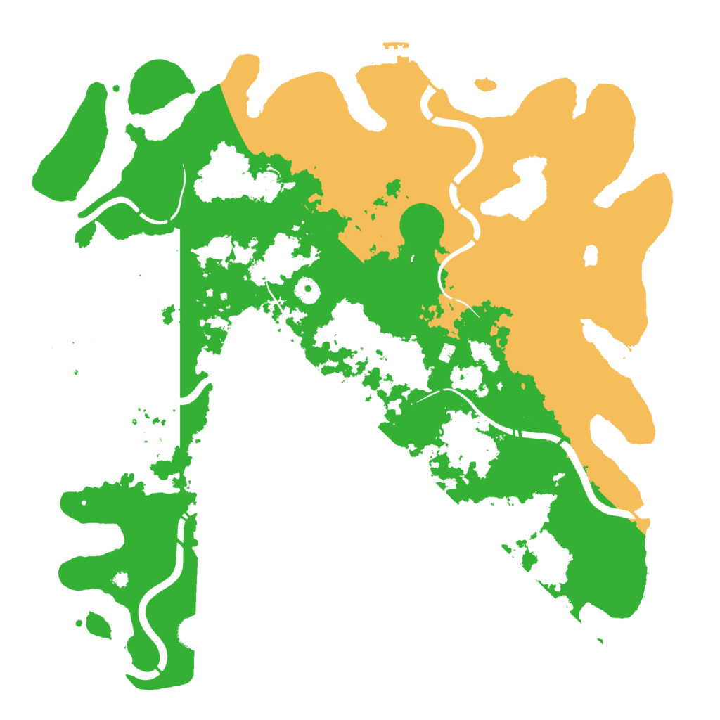 Biome Rust Map: Procedural Map, Size: 4250, Seed: 1933018946