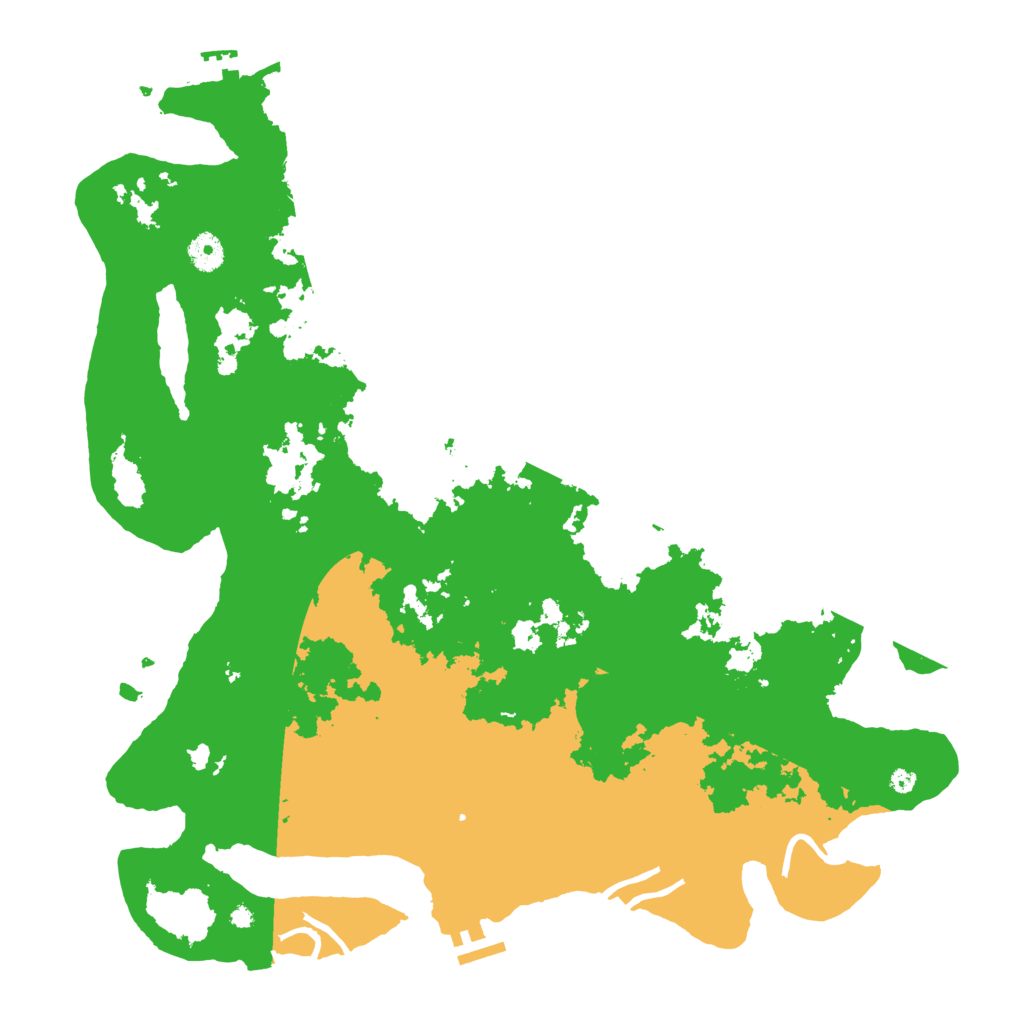 Biome Rust Map: Procedural Map, Size: 4250, Seed: 242683