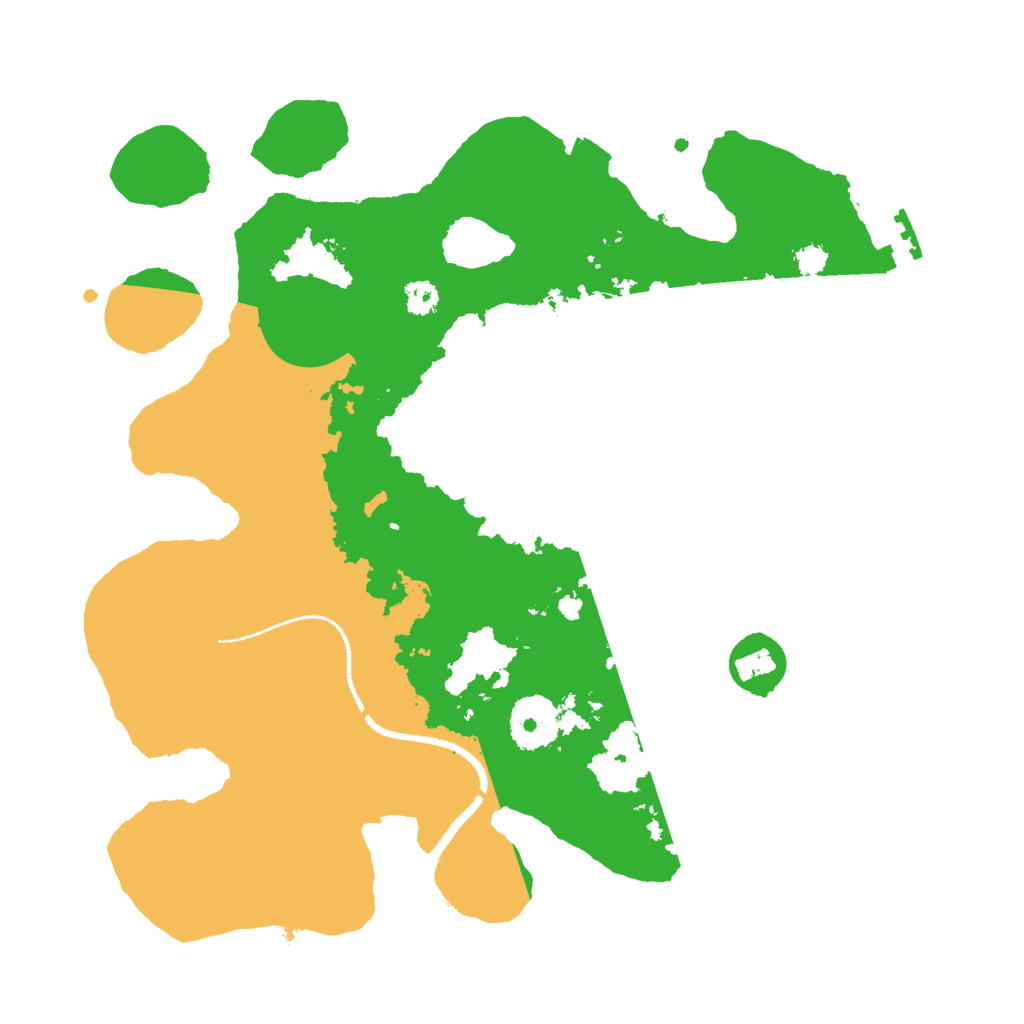Biome Rust Map: Procedural Map, Size: 3000, Seed: 211954744