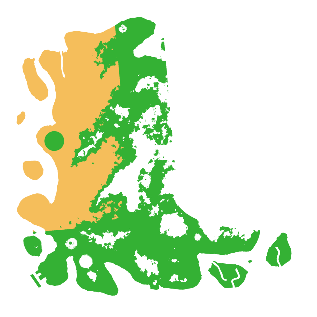 Biome Rust Map: Procedural Map, Size: 4250, Seed: 677449983