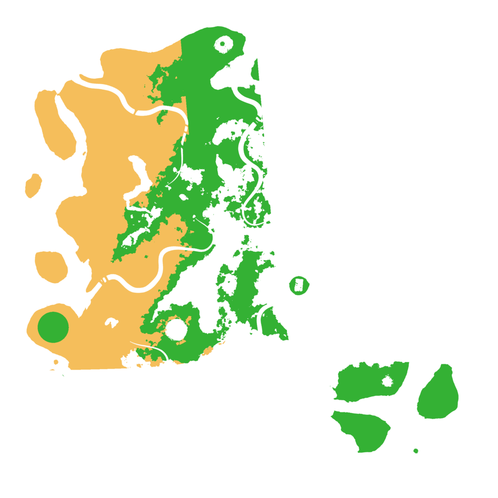 Biome Rust Map: Procedural Map, Size: 4250, Seed: 677449983