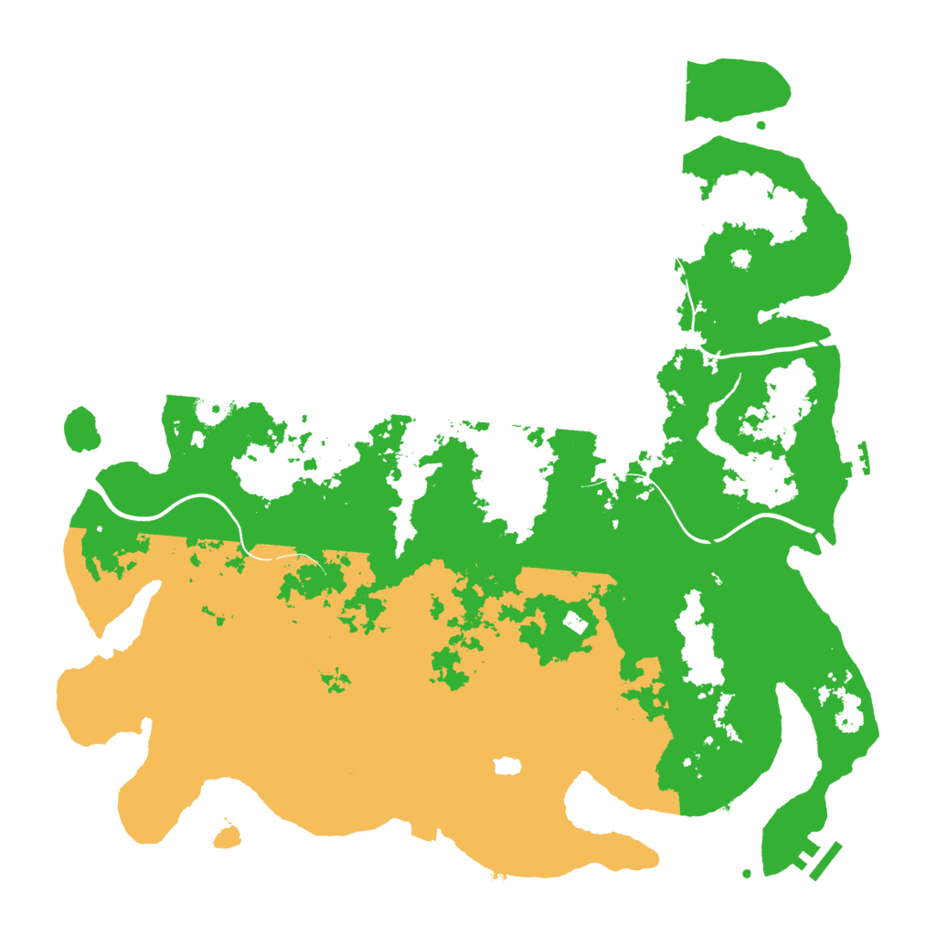 Biome Rust Map: Procedural Map, Size: 4250, Seed: 698532900
