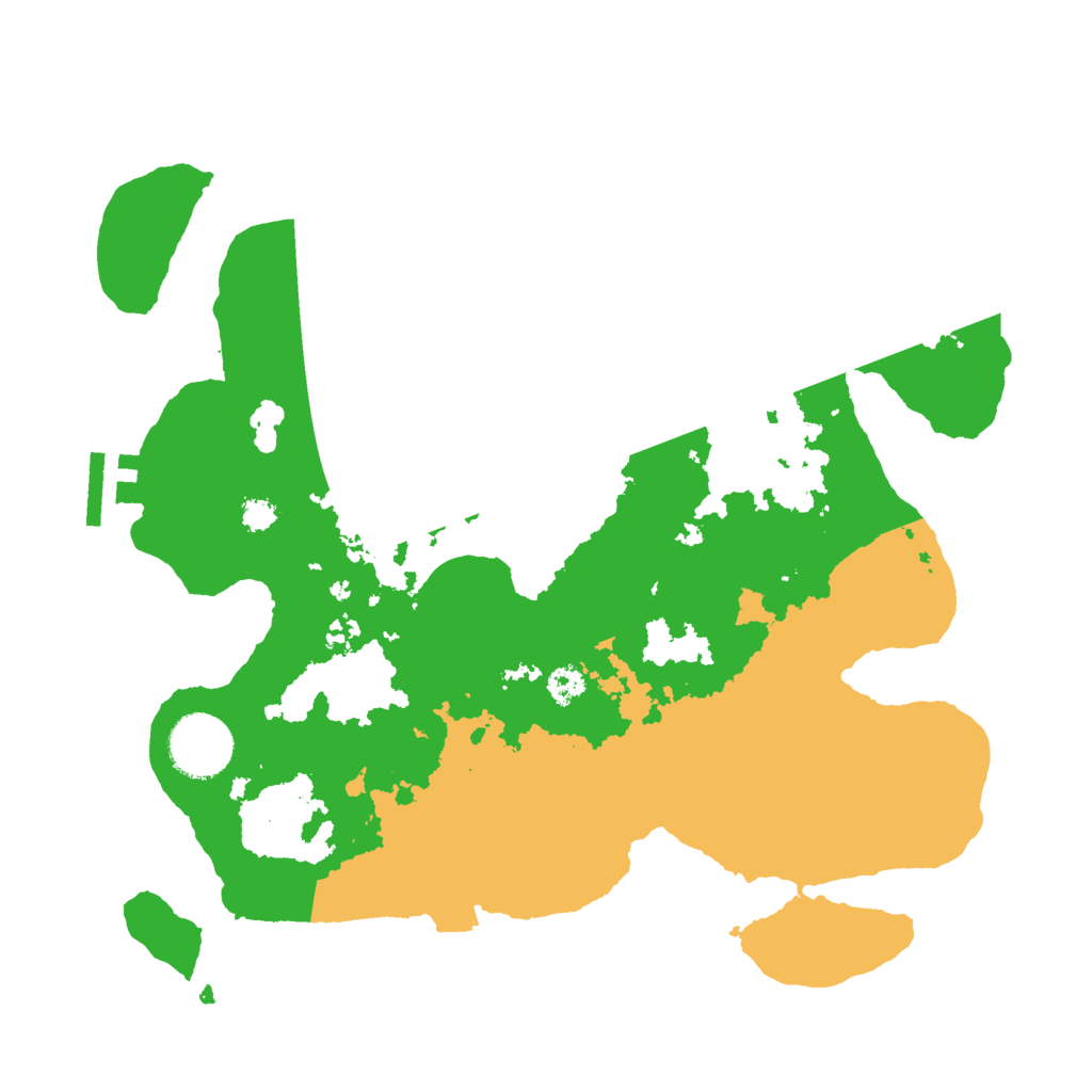 Biome Rust Map: Procedural Map, Size: 3000, Seed: 912990754