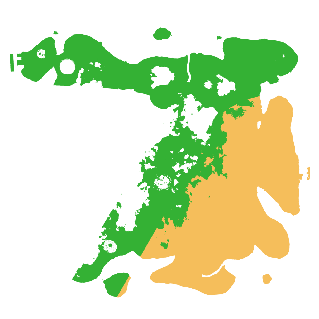 Biome Rust Map: Procedural Map, Size: 3650, Seed: 1415275162