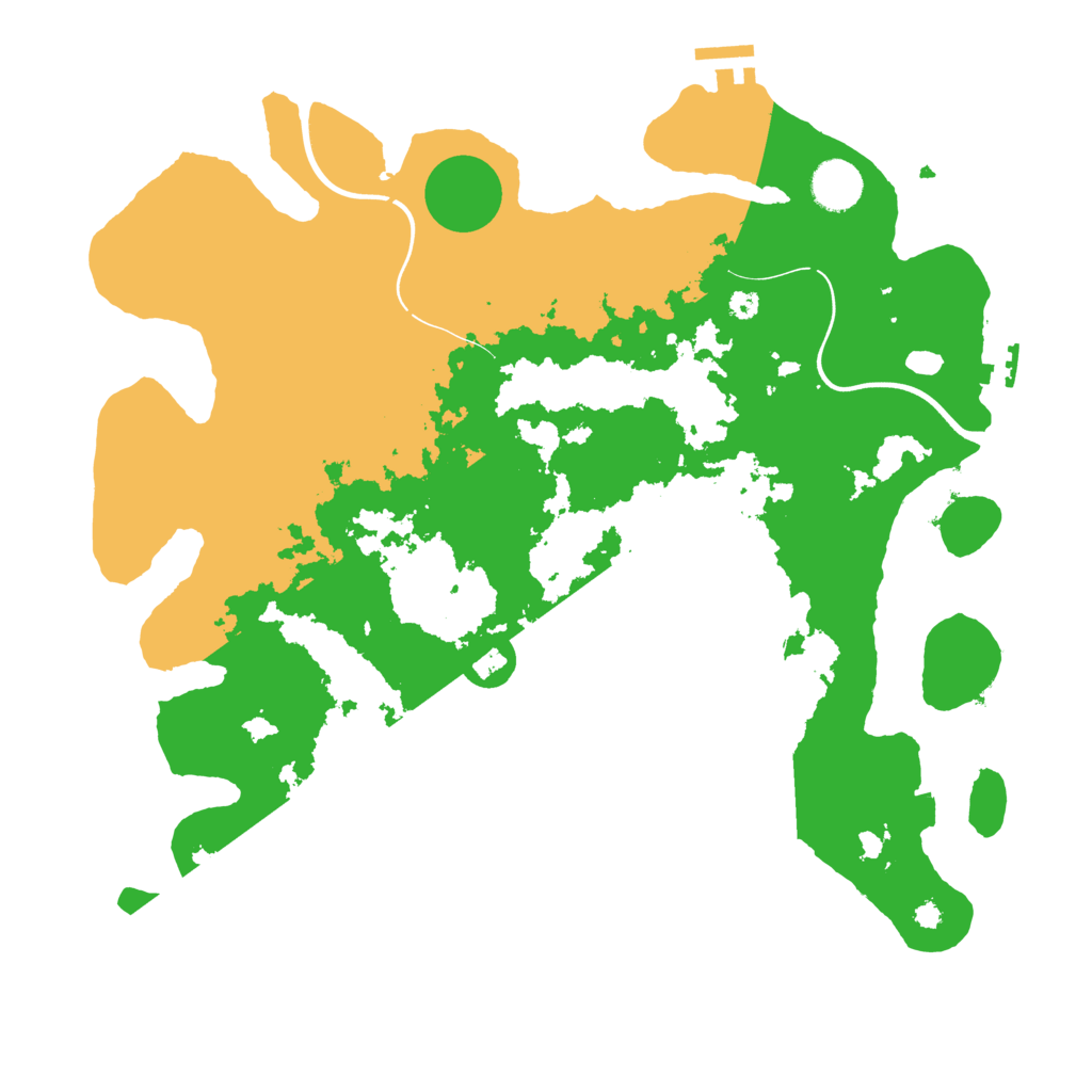 Biome Rust Map: Procedural Map, Size: 3750, Seed: 331