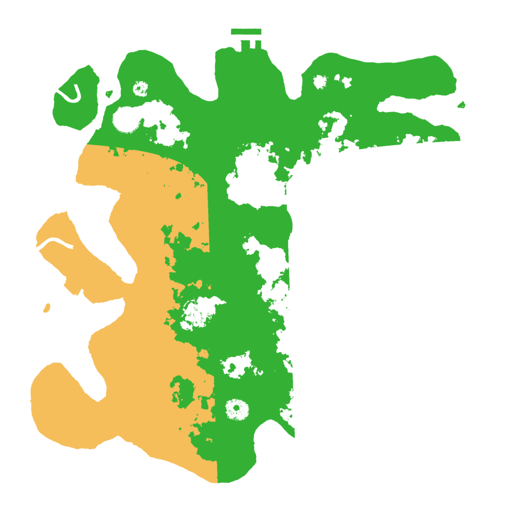 Biome Rust Map: Procedural Map, Size: 3500, Seed: 5602048