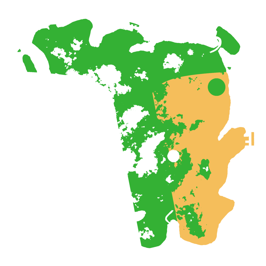 Biome Rust Map: Procedural Map, Size: 4000, Seed: 851256529