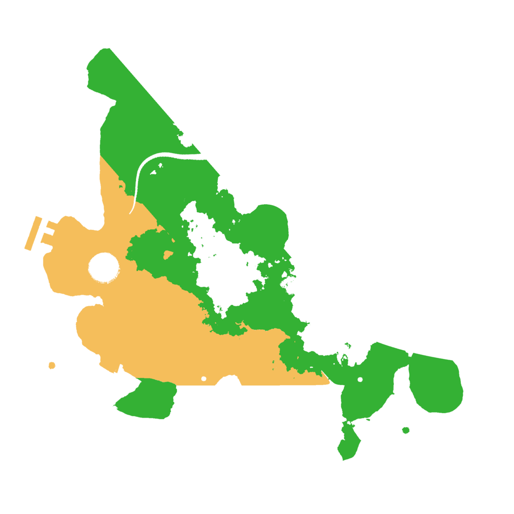 Biome Rust Map: Procedural Map, Size: 3000, Seed: 23935
