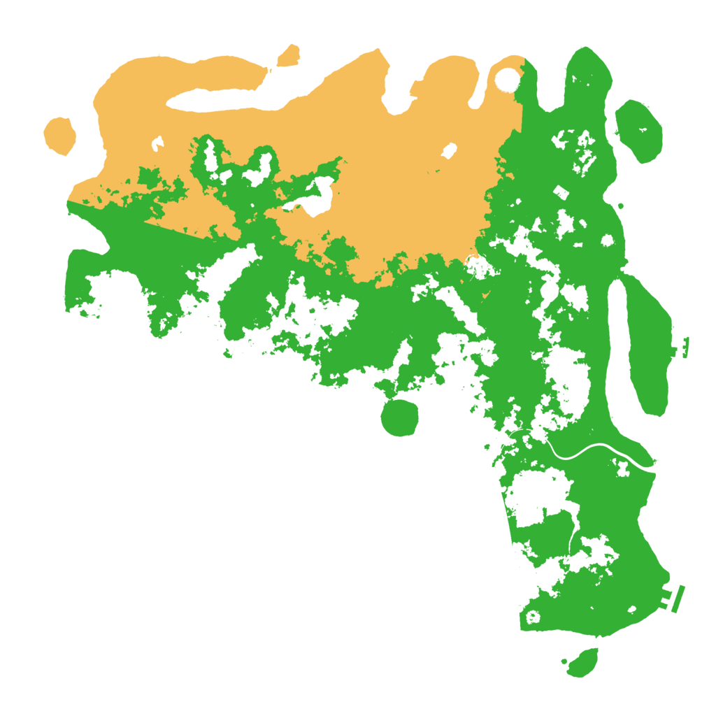 Biome Rust Map: Procedural Map, Size: 5138, Seed: 2147483647