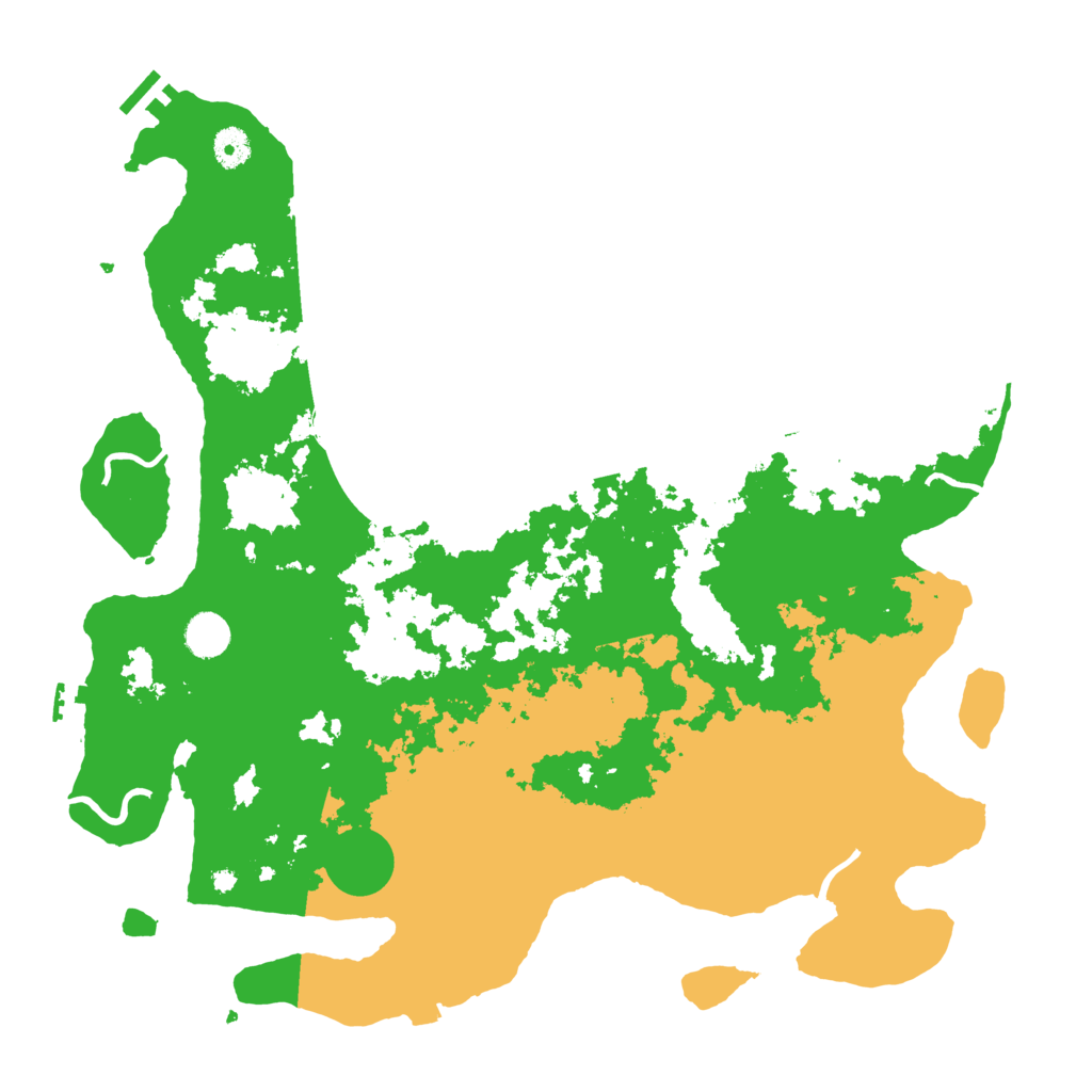 Biome Rust Map: Procedural Map, Size: 4250, Seed: 524553234