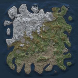 Thumbnail Rust Map: Procedural Map, Size: 4250, Seed: 1592101735, 19 Monuments