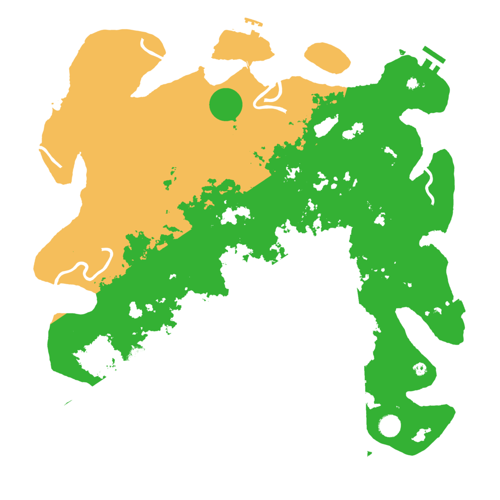 Biome Rust Map: Procedural Map, Size: 4000, Seed: 1147737362