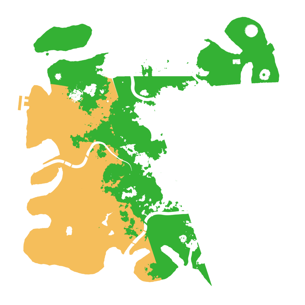 Biome Rust Map: Procedural Map, Size: 4250, Seed: 1775396306