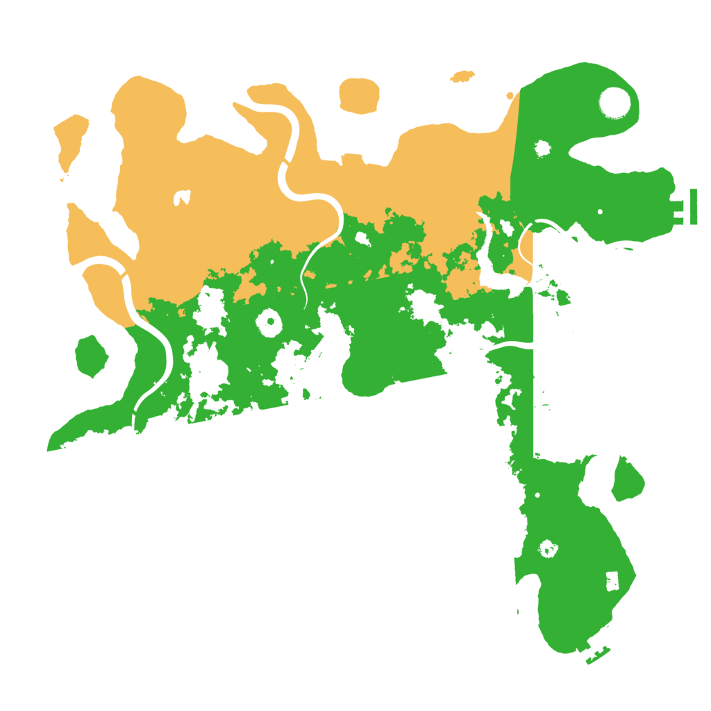 Biome Rust Map: Procedural Map, Size: 4000, Seed: 89618