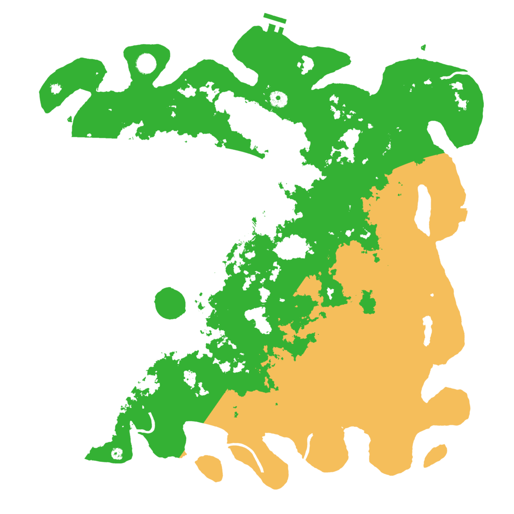 Biome Rust Map: Procedural Map, Size: 4500, Seed: 879216931