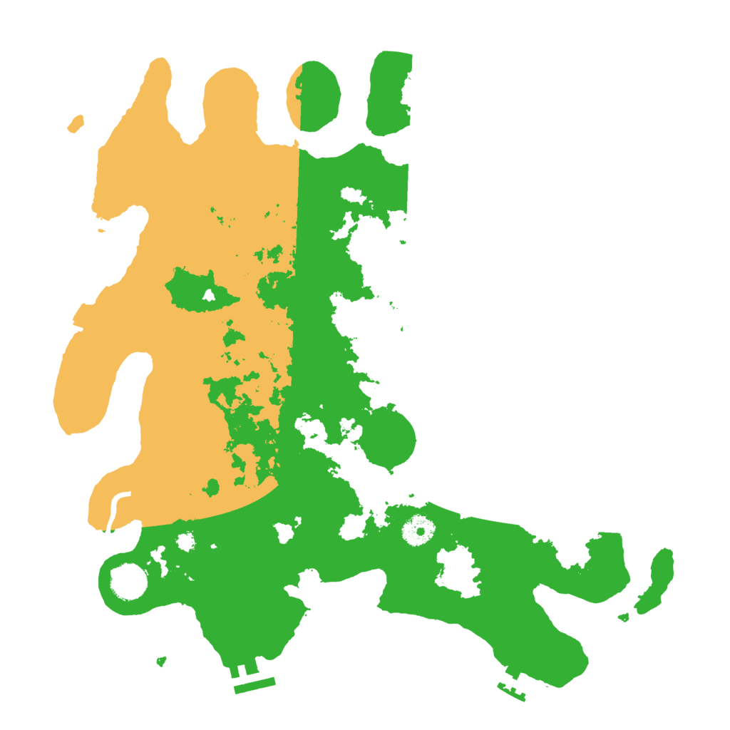 Biome Rust Map: Procedural Map, Size: 3550, Seed: 27739297