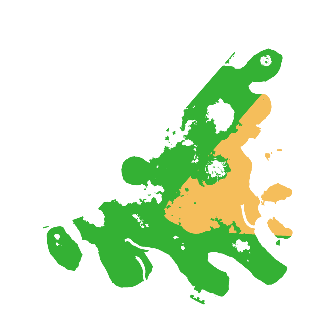 Biome Rust Map: Procedural Map, Size: 3000, Seed: 768434412