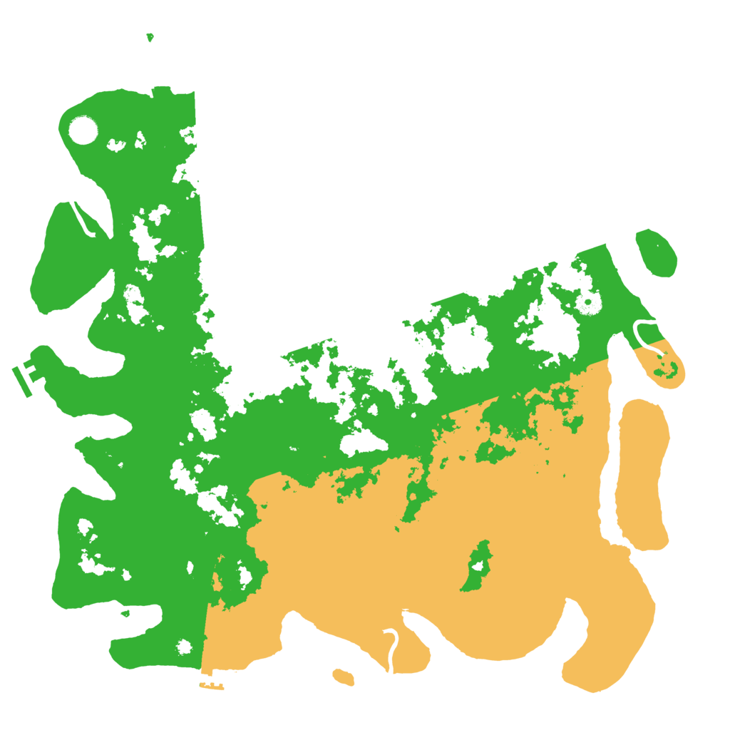 Biome Rust Map: Procedural Map, Size: 4500, Seed: 2066714839