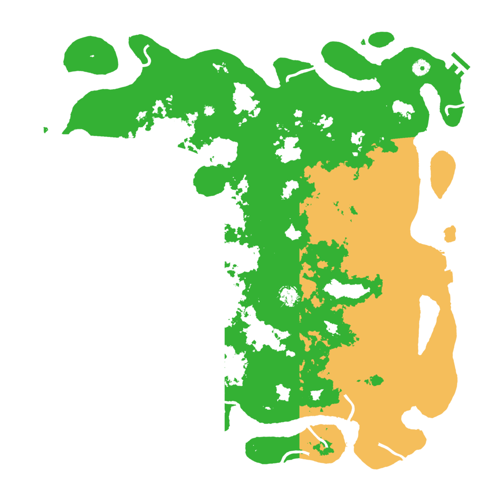 Biome Rust Map: Procedural Map, Size: 4500, Seed: 719707763