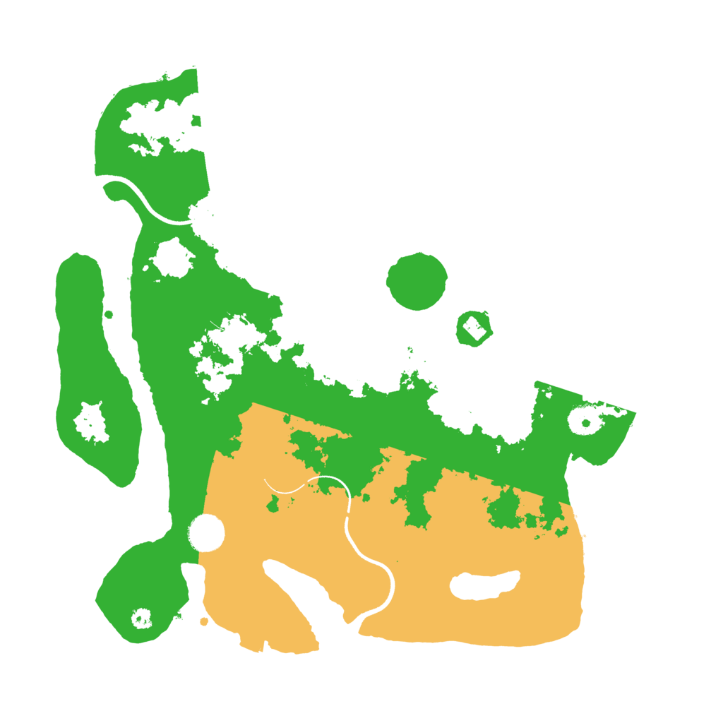 Biome Rust Map: Procedural Map, Size: 3500, Seed: 1880062500