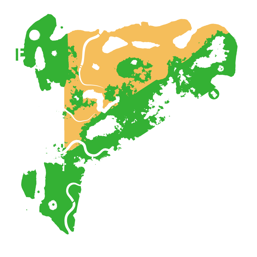 Biome Rust Map: Procedural Map, Size: 4250, Seed: 2136262964