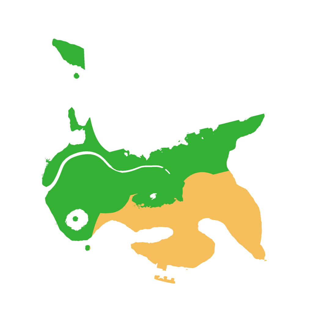 Biome Rust Map: Procedural Map, Size: 2250, Seed: 7951203