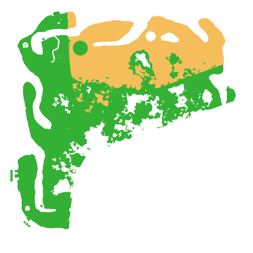 Biome Rust Map: Procedural Map, Size: 4500, Seed: 1892137393