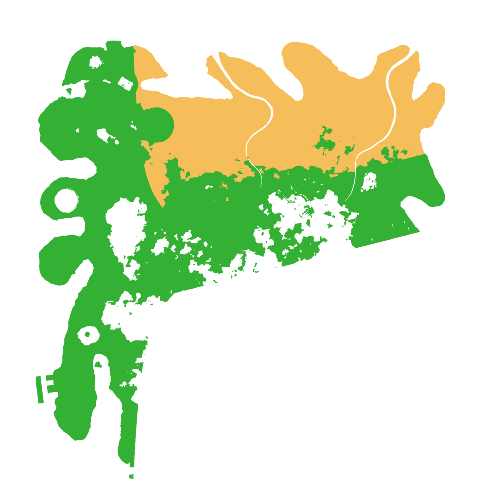 Biome Rust Map: Procedural Map, Size: 3750, Seed: 1242147969