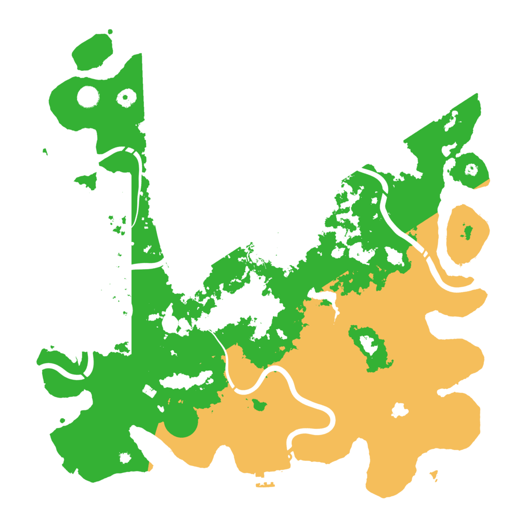 Biome Rust Map: Procedural Map, Size: 4250, Seed: 714111026