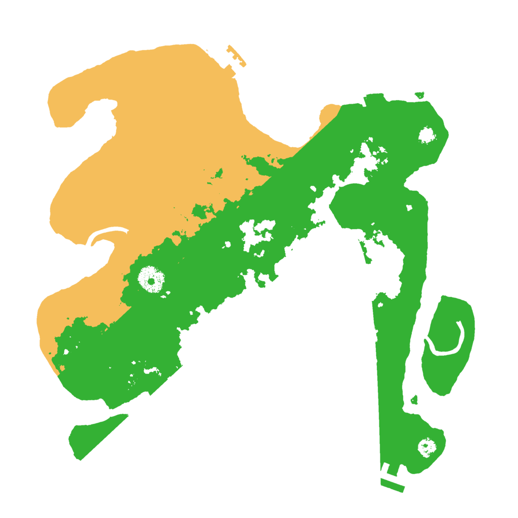 Biome Rust Map: Procedural Map, Size: 3000, Seed: 85142