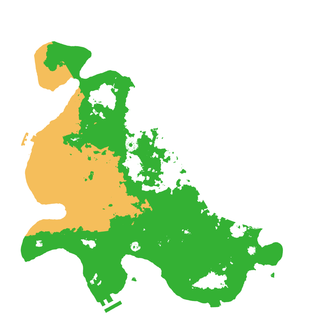 Biome Rust Map: Procedural Map, Size: 3500, Seed: 1606555092