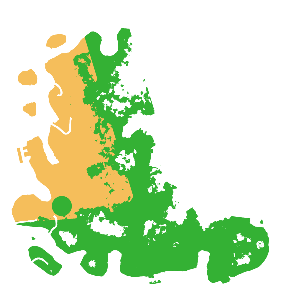 Biome Rust Map: Procedural Map, Size: 4000, Seed: 825815