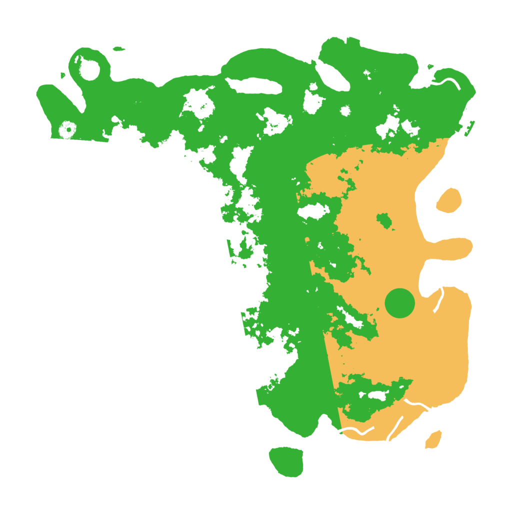 Biome Rust Map: Procedural Map, Size: 4500, Seed: 98987055