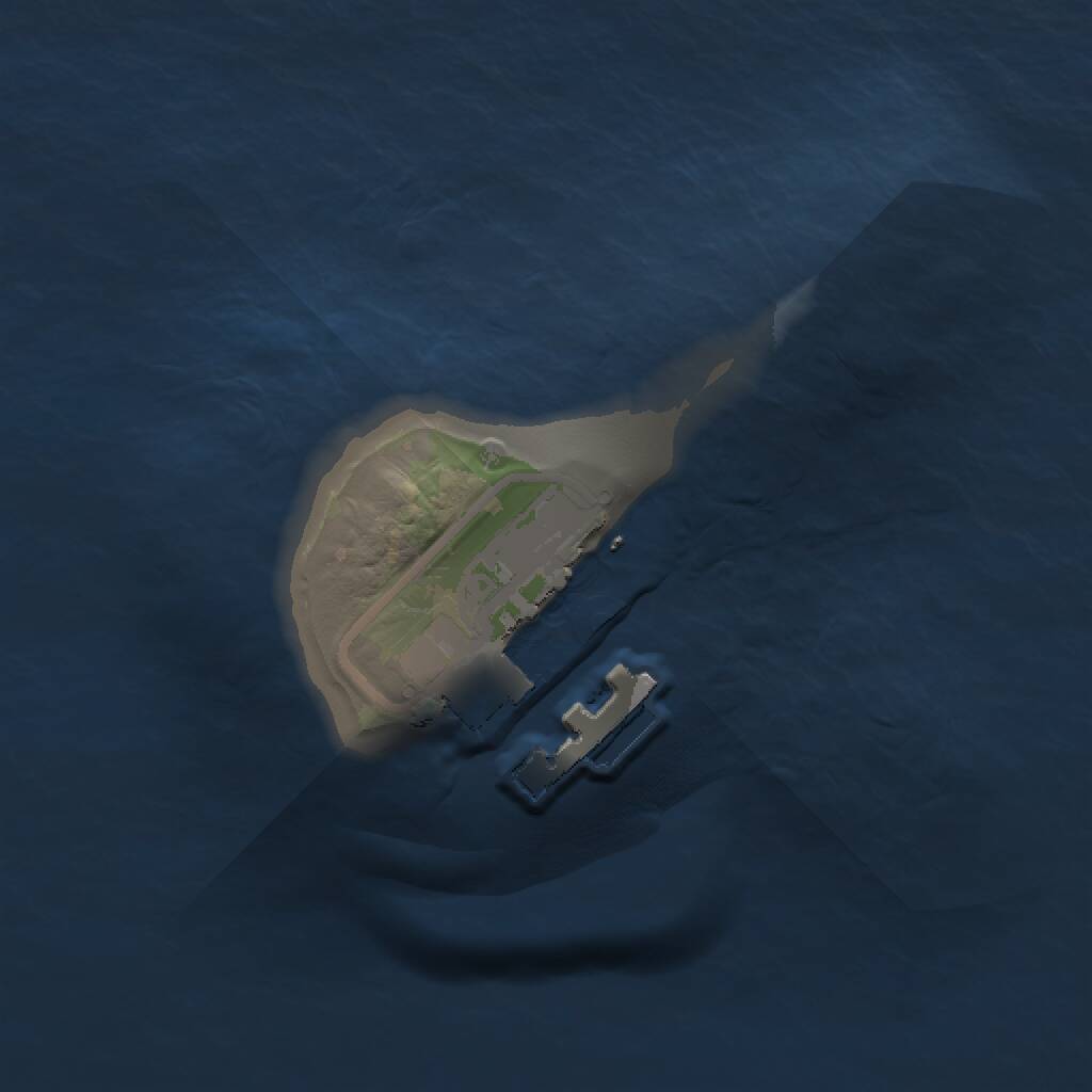 Rust Map: Procedural Map, Size: 1000, Seed: 873394748, 2 Monuments