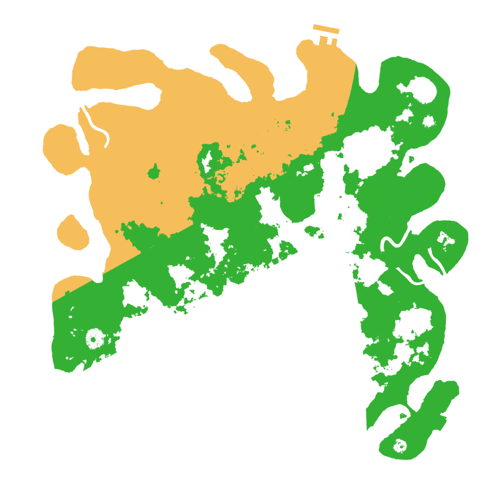 Biome Rust Map: Procedural Map, Size: 3850, Seed: 974867338