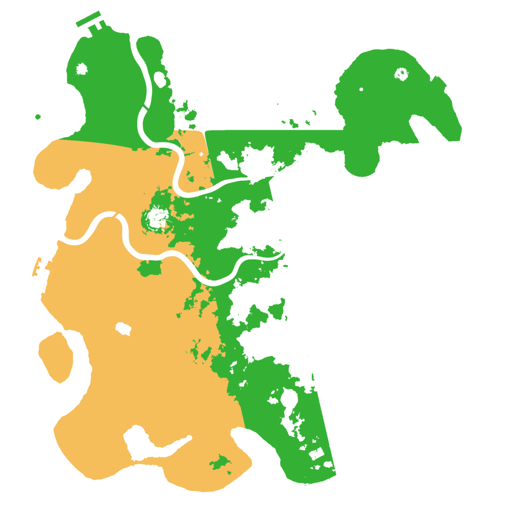 Biome Rust Map: Procedural Map, Size: 4000, Seed: 1847131462