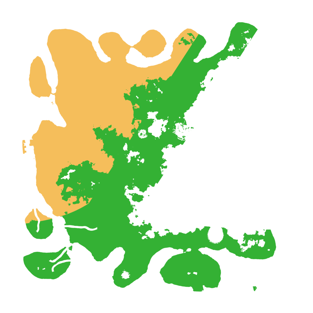 Biome Rust Map: Procedural Map, Size: 3500, Seed: 1916500508