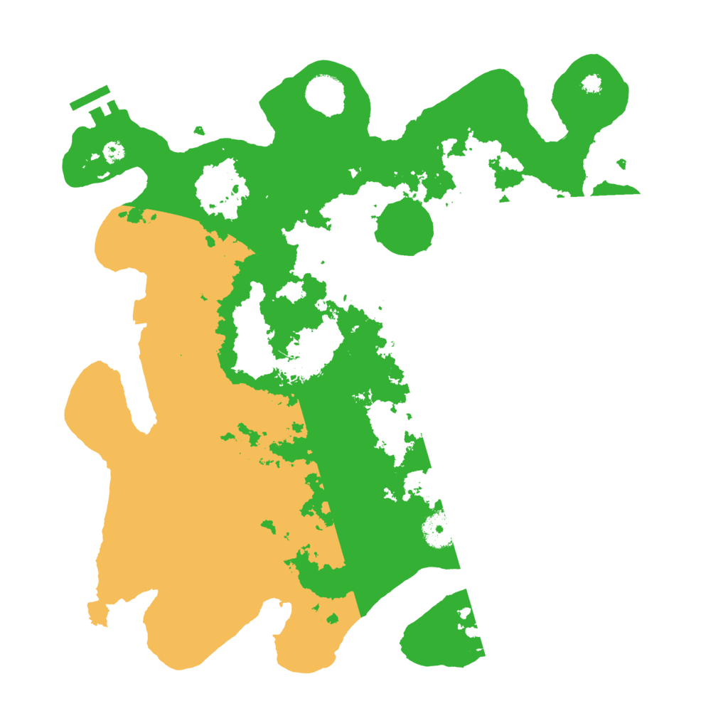 Biome Rust Map: Procedural Map, Size: 3500, Seed: 772320804