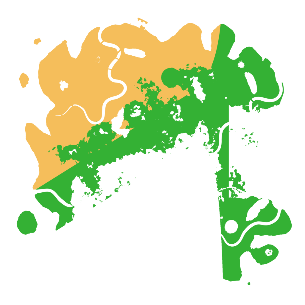 Biome Rust Map: Procedural Map, Size: 4250, Seed: 18548465