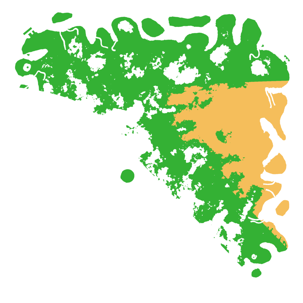 Biome Rust Map: Procedural Map, Size: 6000, Seed: 814229