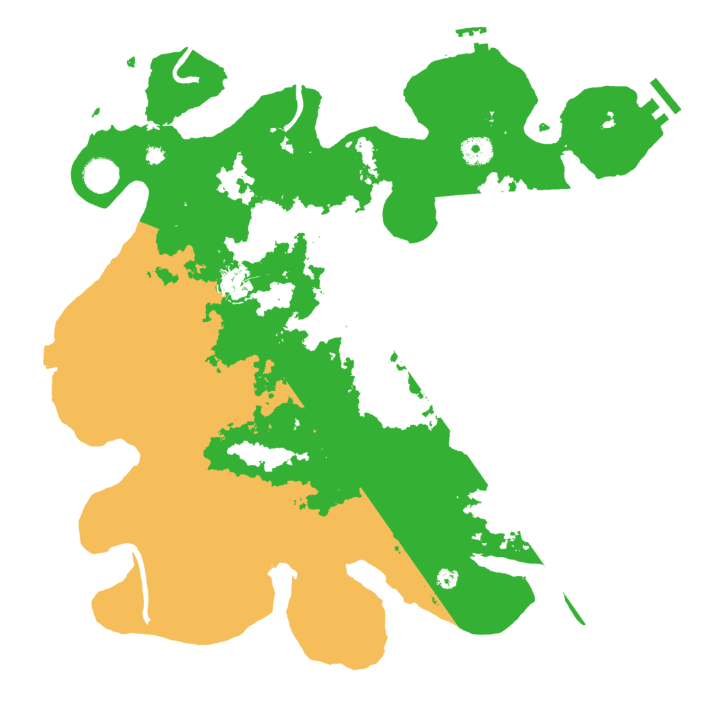 Biome Rust Map: Procedural Map, Size: 3500, Seed: 1719422592