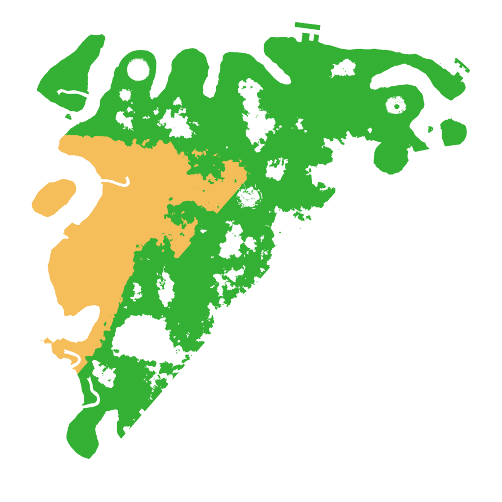 Biome Rust Map: Procedural Map, Size: 4000, Seed: 444836099