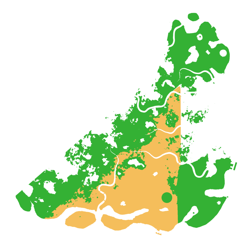 Biome Rust Map: Procedural Map, Size: 6000, Seed: 3765891