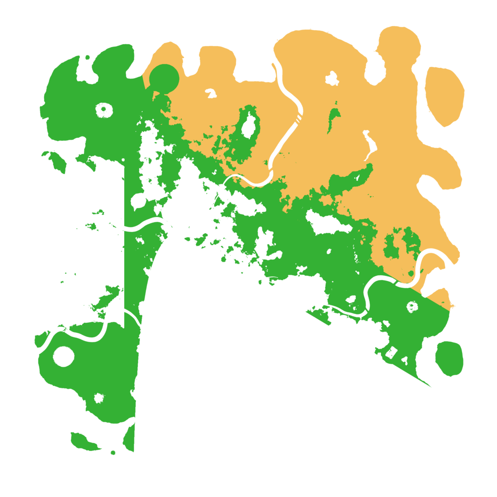 Biome Rust Map: Procedural Map, Size: 4500, Seed: 1727149073