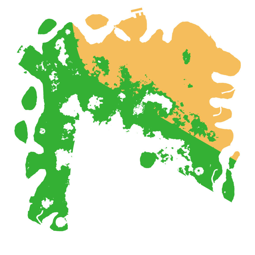 Biome Rust Map: Procedural Map, Size: 4500, Seed: 1568952779